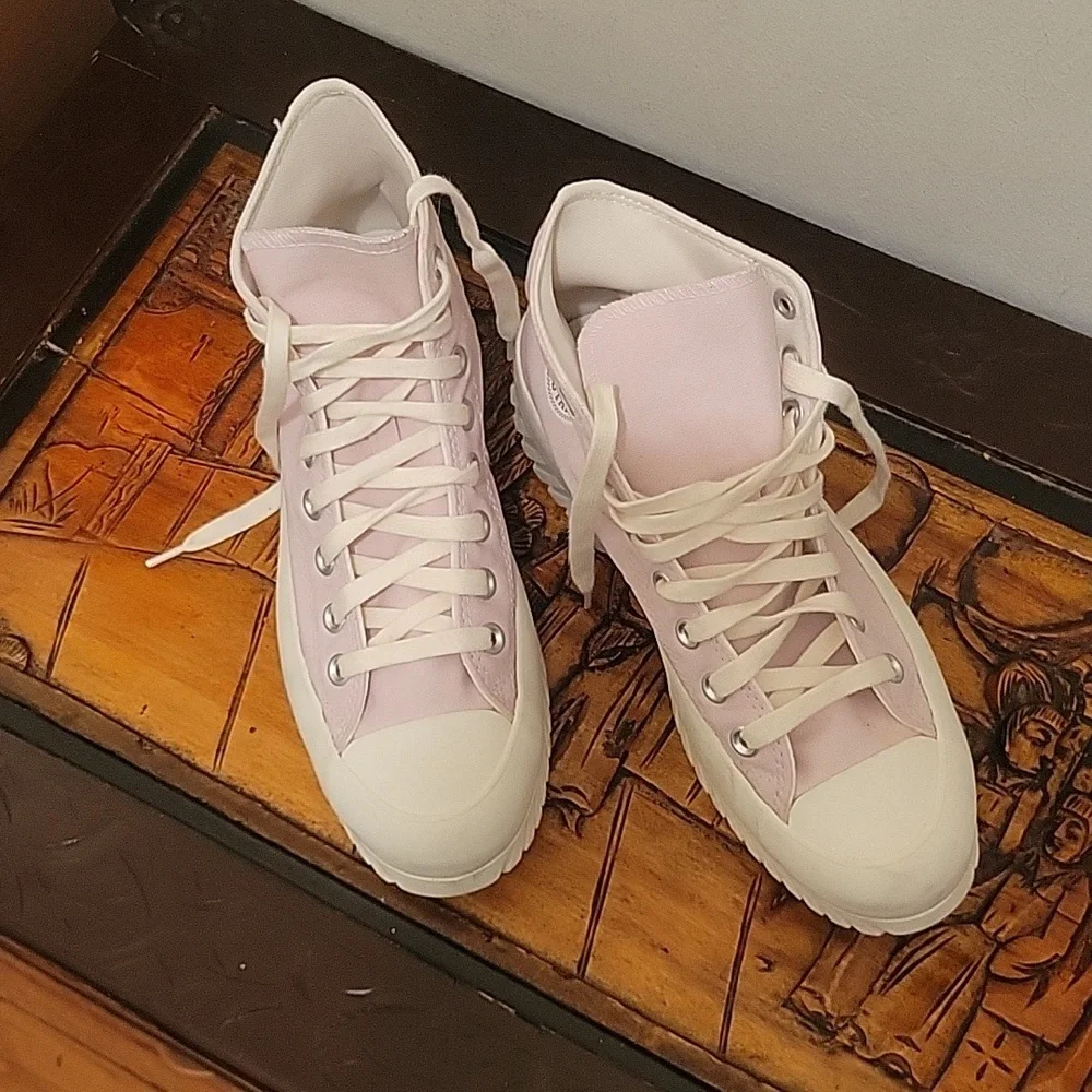 Converse lug sneakers‎ unisex women's 8.5 men's 6.5 EUC Sneakerhead Indie Sleaze